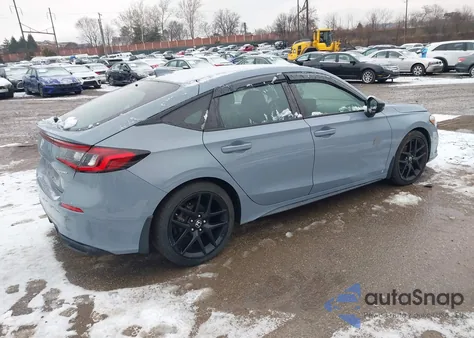 2022 Honda Civic Sport из США, поврежденный, VIN 19XFL2H85NE015230